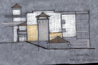 architectural sketch